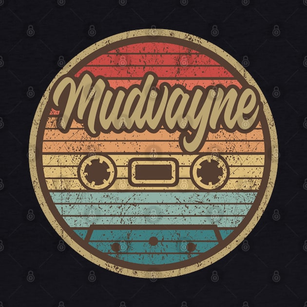 mudvayne cassette retro circle by penciltimes